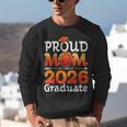 Graduation Basketball Retro Proud Mom Of A 2026 Graduate Unisex Sweatshirt