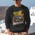 Graduation Rollin' Outta Preschool Monster Truck Boys Pre-K Unisex Sweatshirt