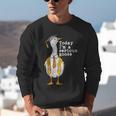 Graduation Senior Silly Goose Today Im A Serious Goose Unisex Sweatshirt