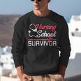 Graduation Shirt For Nurses Nursing School Survivor Tee Unisex Sweatshirt