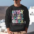 Groovy In My Last Day Of School Era Second Grade Graduation Unisex Sweatshirt