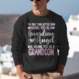 Guardian Angel Memorial In Memory Of Grandson For Grandma Unisex Sweatshirt Guardian Angel Memorial In Memory Of Grandson For Grandma Unisex Sweatshirt