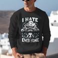 I Hate Everyone Introvert Anti-Social Dark Humor Unisex Sweatshirt I Hate Everyone Introvert Anti-Social Dark Humor Unisex Sweatshirt