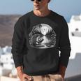 Hedgehog Reading Book Full Moon Lake Scenery Unisex Sweatshirt Hedgehog Reading Book Full Moon Lake Scenery Unisex Sweatshirt
