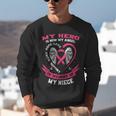 My Hero Is Now My Angel In Memory Of My Niece Breast Cancer Unisex Sweatshirt
