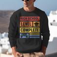High School Level Complete Class Of 2024 Senior Graduation Unisex Sweatshirt
