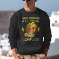 High School Level Complete Gamer Graduation Dinosaur 2021 Unisex Sweatshirt