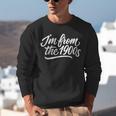 I'm From The 1900s Handwritten Calligraphy Unisex Sweatshirt