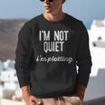 I'm NOT Quiet I'm Plotting Introvert Sarcastic Planning Meme Unisex Sweatshirt I'm NOT Quiet I'm Plotting Introvert Sarcastic Planning Meme Unisex Sweatshirt