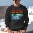 Introvert Aircraft Spotting Lovers Men & Women Unisex Sweatshirt Introvert Aircraft Spotting Lovers Men & Women Unisex Sweatshirt
