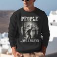 Introvert Bigfoot People Not A Big Fan Dad Joke Unisex Sweatshirt