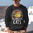 Introvert Cat Kitten Quote For Feline Whisperer Unisex Sweatshirt Introvert Cat Kitten Quote For Feline Whisperer Unisex Sweatshirt