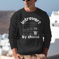 Introvert By Choice Introverted Unisex Sweatshirt Introvert By Choice Introverted Unisex Sweatshirt
