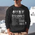 Introvert Label Antisocial Loner Socially Awkward Unisex Sweatshirt Introvert Label Antisocial Loner Socially Awkward Unisex Sweatshirt