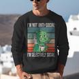Introvert Selectively Social Anti-Social Shy Unisex Sweatshirt Introvert Selectively Social Anti-Social Shy Unisex Sweatshirt