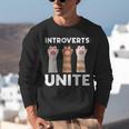Introvert Unite Kitty Paws Raise Introverted Gathering Unisex Sweatshirt Introvert Unite Kitty Paws Raise Introverted Gathering Unisex Sweatshirt