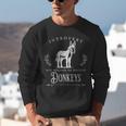 Introvert But Willing To Discuss Donkeys Vintage Retro Unisex Sweatshirt