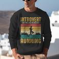 Introvert But Willing To Discuss Running Unisex Sweatshirt Introvert But Willing To Discuss Running Unisex Sweatshirt