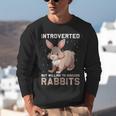 Introverted Rabbits Bunny Lover Rabbit Introvert Unisex Sweatshirt Introverted Rabbits Bunny Lover Rabbit Introvert Unisex Sweatshirt
