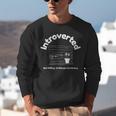 Introverted But Willing To Discuss Gardening Introverts Unisex Sweatshirt