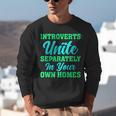 Introverts Unite Introvert Antisocial Sarcasm Anti Social Unisex Sweatshirt