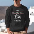 Its Esq Actually Female Lawyer Graduation Pass The Bar Exam Unisex Sweatshirt