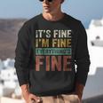 It's Fine I'm Fine Everything Is Fine Meme Introvert Sarcasm Unisex Sweatshirt It's Fine I'm Fine Everything Is Fine Meme Introvert Sarcasm Unisex Sweatshirt