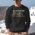 Jolabokaflod Because Books And Hot Chocolate Unisex Sweatshirt