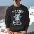 Just a Girl Who Loves Dragons And Books Dragon For Kids Unisex Sweatshirt Just a Girl Who Loves Dragons And Books Dragon For Kids Unisex Sweatshirt