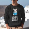 I Just Want To Read Books And Pet My Rabbit Unisex Sweatshirt