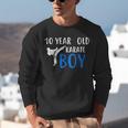 Karate Boy 10 Year Old Kids Shirt Graduation Unisex Sweatshirt