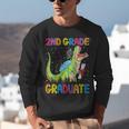 Kids 2nd Grade Graduate Dinosaur Trex 2nd Grade Graduation Unisex Sweatshirt