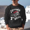 Kids I Crushed 2nd Grade Monster Truck School Graduation Unisex Sweatshirt