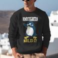 Kids Kindergarten Dabbing Penguin Nailed It Graduation Class 2021 Unisex Sweatshirt