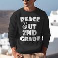 Kids Peace Out 2ND Grade For Graduation Unisex Sweatshirt