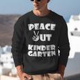 Kids Peace Out Kindergarten For Graduation Unisex Sweatshirt