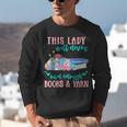 THIS LADY Will Never Own Enough BOOKS & YARN Unisex Sweatshirt THIS LADY Will Never Own Enough BOOKS & YARN Unisex Sweatshirt