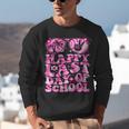 Last Day Of School Teacher Students School Graduation Groovy Unisex Sweatshirt