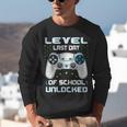 Last Days Of School Graduation Kindergarten Gamer Boys Kids Unisex Sweatshirt