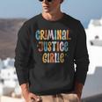 Lawyer True Crime Lover Addict Graduation Apparel Criminal Justice Girlie Major Degree Future Detective Unisex Sweatshirt