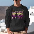 Licensed Vet Tech Veterinary Technician Graduation 2024 Unisex Sweatshirt