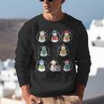 Literary Winter Reading Snowmen Cozy Book Lover Pattern Unisex Sweatshirt