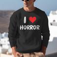 I Love Horror Heart Movies TV Show Books Writing Read Unisex Sweatshirt I Love Horror Heart Movies TV Show Books Writing Read Unisex Sweatshirt