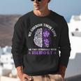 Love And Memory Floral Bain Inspirational Dementia Awareness Unisex Sweatshirt