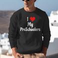 I Love My PreSchool Students Teachers Educators Graduation Unisex Sweatshirt