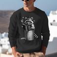 I Love Trashy Book Club Raccoon No Shelf Control Weirdcore Unisex Sweatshirt