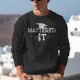Mastered It Masters Graduation Cool Distressed Unisex Sweatshirt