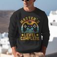 Master's Level Complete Vintage Video Gamer Graduation Unisex Sweatshirt