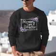 Memory Care Director Purple Floral Pansies Unisex Sweatshirt Memory Care Director Purple Floral Pansies Unisex Sweatshirt