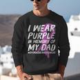 Memory Of Dad Wear Purple Overdose Awareness Unisex Sweatshirt